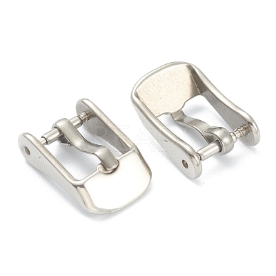 Non-Tarnish 304 Stainless Steel Watch Straps Buckle Replacement STAS-J035-B-1