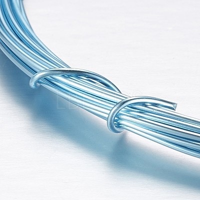 Round Aluminum Craft Wire AW-D009-2mm-5m-24-1