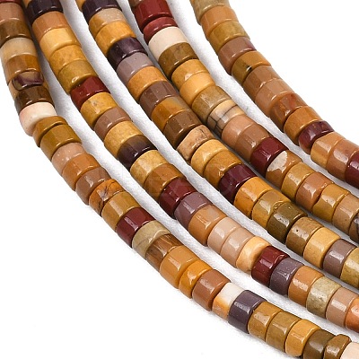 Natural Mookaite Beads Strands G-F631-A20-1