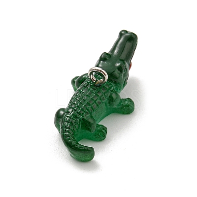 Opaque Resin Pendants X-CRES-D013-02-1