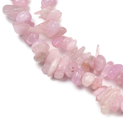 Natural Kunzite Beads Strands G-P597-A01-01-1