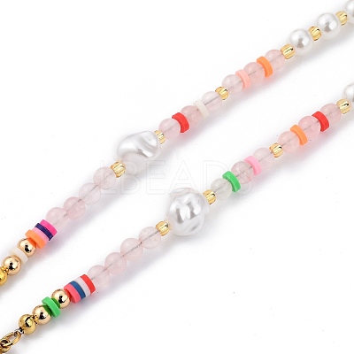 Brass Eyeglasses Chains AJEW-EH00214-03-1