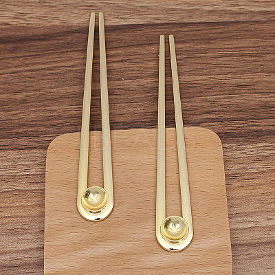 Alloy Hair Fork Findings LS-PW-WG55361-02-1