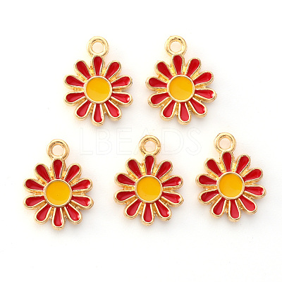 Alloy Enamel Charms ENAM-S121-049E-1