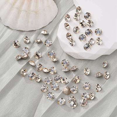 Preciosa&reg MAXIMA Crystal Round Stones Y-PRC-RBSS12-00030-235-1