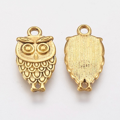Tibetan Style Zinc Alloy Pendants for Halloween PALLOY-A14924-AG-LF-1