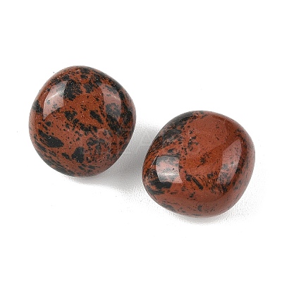 Natural Mahogany Obsidian Beads G-G348-01B-44-1