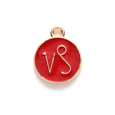 Alloy Enamel Pendants LS-ENAM-S124-01A-07E-1