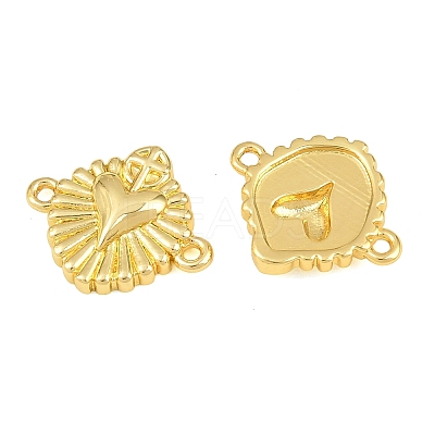 Brass Connector Charms KK-CBA57A9-03G-02-1