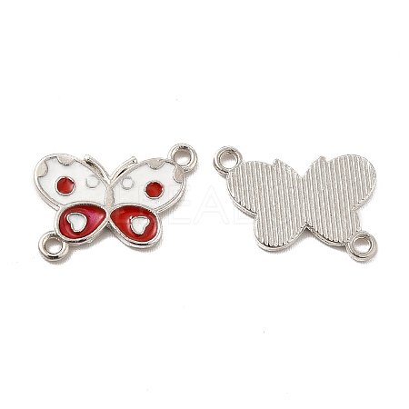 Alloy Enamel Connector Charms PALLOY-F290-13P-02-1