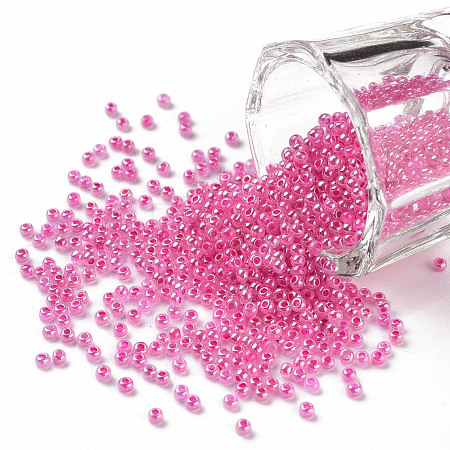 12/0 Grade A Round Glass Seed Beads X-SEED-N001-B-381-1