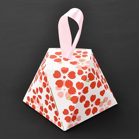 Diamond Shape Romantic Wedding Candy Box CON-L025-C01-1