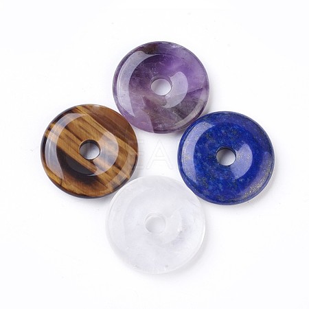 Natural Mixed Stone Pendants G-F639-04-1