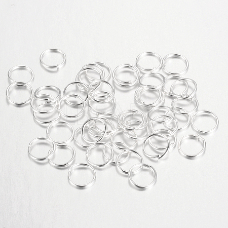 Iron Open Jump Rings X-IFIN-A018-4mm-S-1