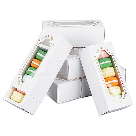 Cardboard Macaron Drawer Boxes CON-WH0086-132A-01-1