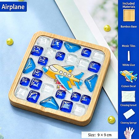 DIY Mosaic Coaster Making Kit TH-CBAB785-01C-1