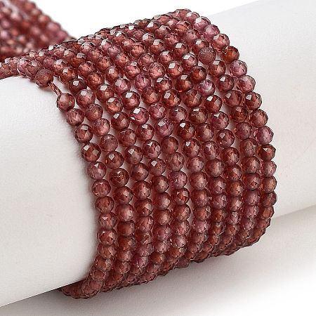 Natural Garnet Beads Strands G-B088-C11-02-1