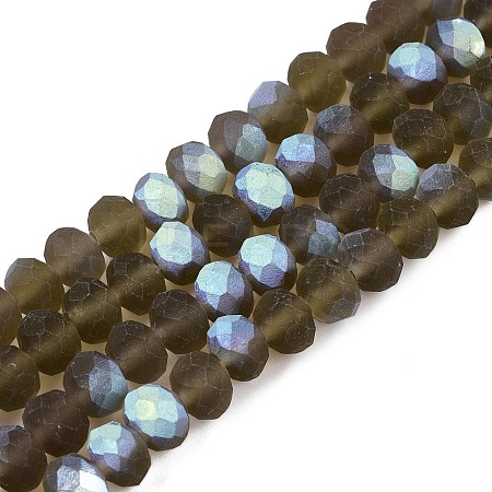 Transparent Glass Beads Strands LS-EGLA-A044-T8mm-MB16-1