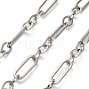 304 Stainless Steel Paperclip & Rolo Chains CHS-A016-46P-A-1