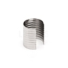 Iron Fold Over Crimp Head Clips without Loop IFIN-WH0068-01P-1