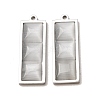 303 Stainless Steel & Cat Eye Pendants CE-CBA1E47-05P-1