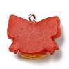 Opaque Resin Pendants CRES-D010-01A-2