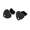 304 Stainless Steel Stud Earring Findings Ion Plating(IP) STAS-I183-02A-EB-2