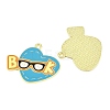 Alloy Enamel Pendants ENAM-L055-01J-01-2