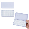 Watercolor Paints Tins Plastic Iron Box AJEW-WH0518-55-1
