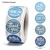 1 Inch Thank You Stickers LS-DIY-G013-A10-3