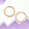 Ion Plating(IP) 304 Stainless Steel Huggie Hoop Earrings EJEW-F111A-20mm-G-1