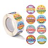 Birthday Themed Pattern Self-Adhesive Stickers DIY-E023-08C-1