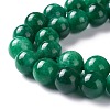 Natural White Jade Imitation Green Jasper Beads Strands G-I299-F07-8mm-3