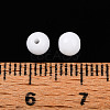 Opaque Solid Color Glass Beads X1-GLAA-N007-4mm-A01-3