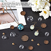 CHGCRAFT 12Sets 3 Style Glass Dome Cover AJEW-CA0002-16-2