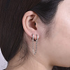 Hoop Earrings EJEW-JE03862-02-4