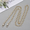 Aluminum Paperclip Chains Bag Straps AJEW-BA00003-4