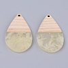 Resin & Wood Pendants RESI-R428-01-2