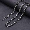 Stainless Steel Byzantine Chains Necklaces for Men FS-WG56795-124-1
