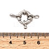 Brass Spring Ring Clasps KK-D407-01P-B-3
