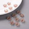 Frosted Acrylic Bead Caps MACR-S371-07A-763-6
