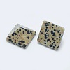 Natural Dalmatian Jasper Cabochons G-G759-Y07-2