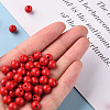 Opaque Acrylic Beads X-MACR-S370-C8mm-A14-5