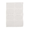 Rectangle & Oval Blank Dry Erase Reusable Waterproof PVC Adhesive Sticker DIY-I073-03-2