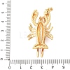 Brass with Enamel Pendants KK-CBA2F11-10G-02-3
