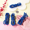 4Pcs Rhinestone Round Cord Shoelace FIND-TA0010-44P-01-6