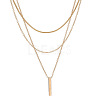 Alloy 3 Layer Necklaces for Women WG9523E-01-5
