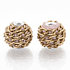 Handmade Indonesia Beads IPDL-F027-04J-3