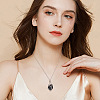 6Pcs 2 Colors Iron Cable Chain Empty Macrame Pouch Pendant Slider Necklace Making NJEW-NB0001-32-5