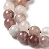Natural Strawberry Quartz Beads Strands G-H298-A03-02-4